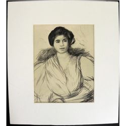 Pierre-Auguste Renoir Portrait Print Engraving