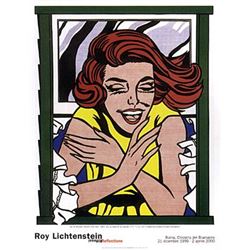 Roy Lichtenstein Modern Art Print Girl at Window