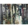 Image 2 : Original Modernist Painting Street Scene -Framed