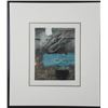 Image 1 : C. Scott Snyder Original Abstract Monoprint Framed