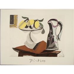 Pablo Picasso : Still Life with Lemon Art Print