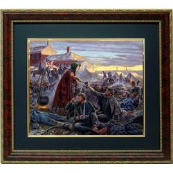 Mort Kunstler Civil War Print Framed Clara Barton Angel