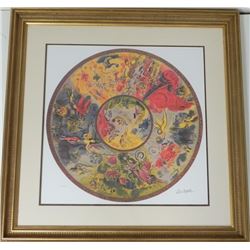 Marc Chagall Paris Opera Ceiling Framed LE Signed