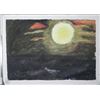 Image 1 : Maestro Tanjianji Original Painting on Canvas -Moon