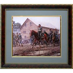 Mort Kunstler Civil War Frmd Print Gen. Jackson Funeral