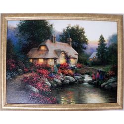 Sergon Stonebridge Cottage Orig Giclee Signed Framed