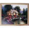 Image 1 : Sergon Stonebridge Cottage Orig Giclee Signed Framed