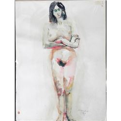 Betty Snyder Rees Original Painting Saturday Nudes #28