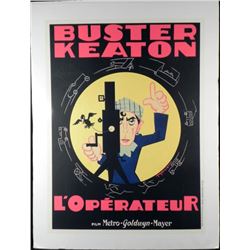 Buster Keaton L'Operateur Large French Movie Poster