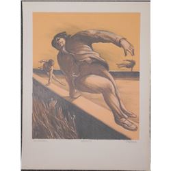 Jerry Kearns Signed Artist Proof Print Leaping