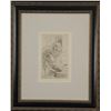 Image 1 : Pierre Bonnard Art Print Framed Man Writing