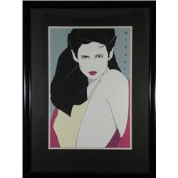 Patrick Nagel Poster Fashion Art Print Framed -Mirage