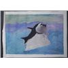 Image 1 : Maestro Tanjianji Original Painting on Canvas -Orca