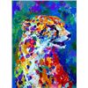 Image 1 : Portrait of the Cheetah Signed LeRoy Neiman Art Print