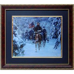 Mort Kunstler Civil War Framed Art Print Ghost Column