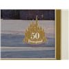 Image 4 : DISNEYLAND Framed LE Litho Cel GREATEST 50 CELEBRATION