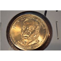 2008-D Adams Presidential Dollars BU