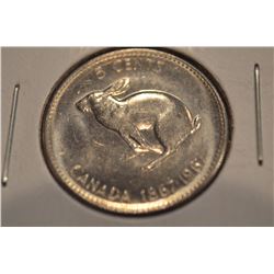 Canada Nickles: 1967 BUNC