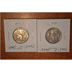(2) 2005-P Canada Quarter - SASK - UNC
