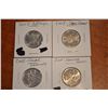 Image 1 : (4) 2008 Canada Quarter - (Mixed) - UNC