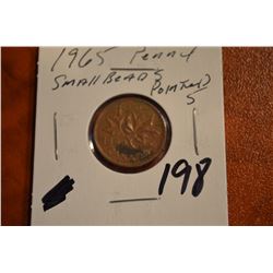 1965 Canada SBP5 1-Cent BU