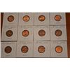 Image 1 : (12) 1970's Mixed Canada 1-Cent - BU/UNC