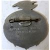 Image 2 : NAZI NAVAL BADGE-SHOWS TALL SHIP/EAGLE & SWASTIKA