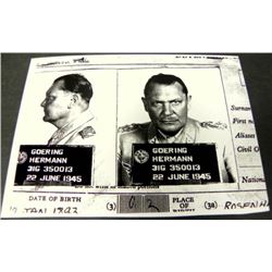 HERMANN GOERING BOOKING PHOTO-22 JUNE 1945
