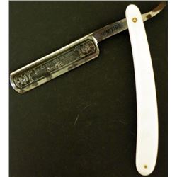 NAZI WEHRMACHT STRAIGHT RAZOR - IN HONOR OF MY SERVICE
