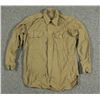 Image 1 : WWII BRITISH (?) OD WOOL COMBAT SHIRT -MEDIUM SIZE
