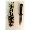 Image 2 : VINTAGE HUNTING/SURVIVAL FIGHTING KNIFE-SHEATH, COMPASS