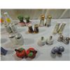 Image 5 : BOX LOT ASSORTED SALT & PEPPER SHAKERS