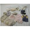 Image 1 : BOX LOT ASSORTED VINTAGE DOLL CLOTHING & SHOES