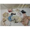 Image 1 : BOX LOT ASSORTED VINTAGE DOLL CLOTHES & SHOES