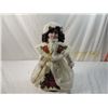 Image 3 : POINSETTIA PORCELAIN DOLL