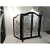 Image 2 : 3 PANEL WROUGHT IRON FIREPLACE SCREEN