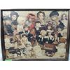 Image 2 : HALLMARK THE DOLL SHOP PUZZLE FRAMED