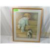 Image 1 : NIGHTY NITE BESSIE PEASE GUTMANN PRINT FRAMED