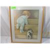 Image 2 : NIGHTY NITE BESSIE PEASE GUTMANN PRINT FRAMED