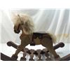 Image 2 : SMALL WOODEN ROCKING HORSE