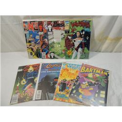 LOT 8 ASSORTED COMICS