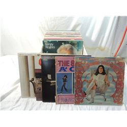 BOX LOT ASSORTED VINTAGE VINYL RECORDS
