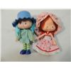 Image 1 : LOT 2 VINTAGE STRAWBERRY SHORTCAKE DOLLS