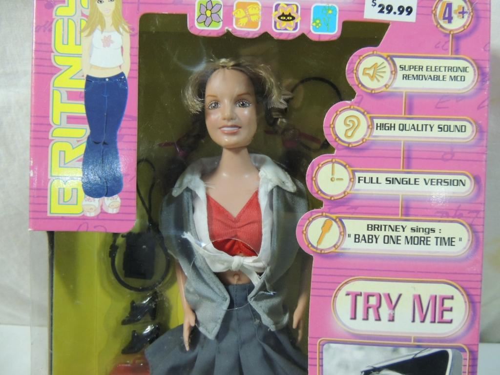 Britney Spears Singing Doll