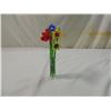 Image 2 : BLOWN GLASS FLOWERS STIR SET