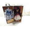 Image 3 : DARK HAIRED DOLL & WOODEN CARRYING TRUNK