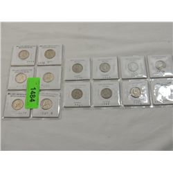 LOT 14 OLD JEFFERSON NICKELS