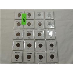 LOT 20 OLD WHEAT PENNIES