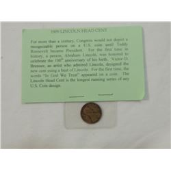 1909 LINCOLN HEAD CENT