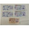 Image 2 : LOT 5 BILLS OF SWISS FRANCS